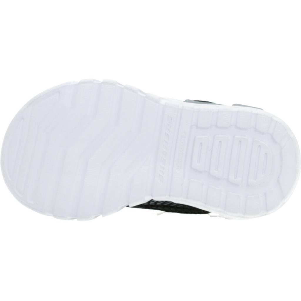 SKECHERS FLEX-GLOW ELITE-VORLO en color NEGRO (6)