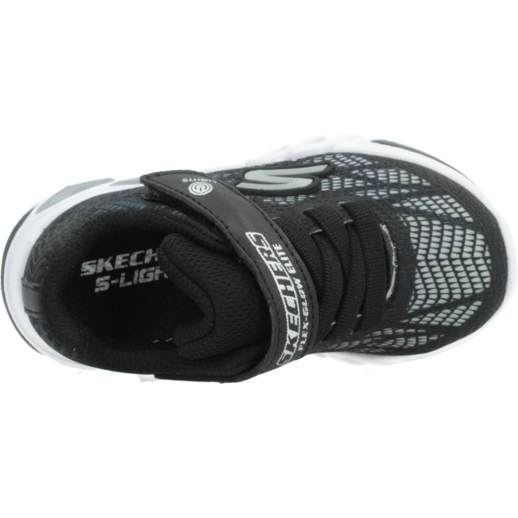 SKECHERS FLEX-GLOW ELITE-VORLO en color NEGRO (7)