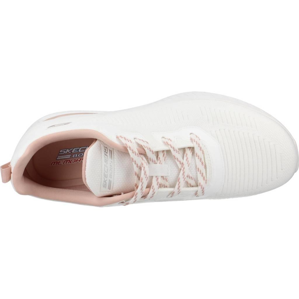SKECHERS BOBS SQUAD CHAOS AIR en color BLANCO (7)