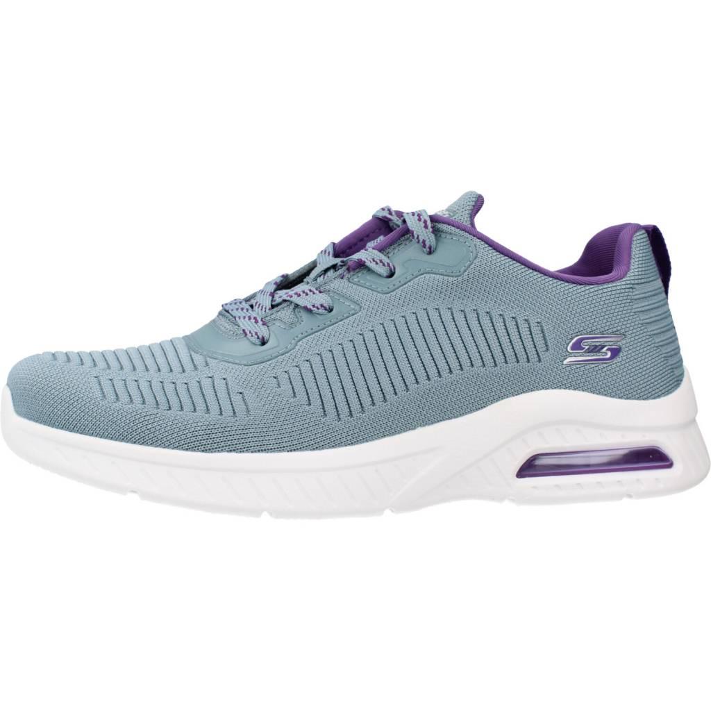 SKECHERS BOBS SQUAD CHAOS AIR en color GRIS (2)