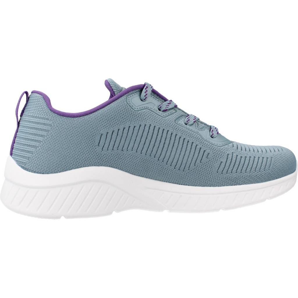 SKECHERS BOBS SQUAD CHAOS AIR en color GRIS (4)