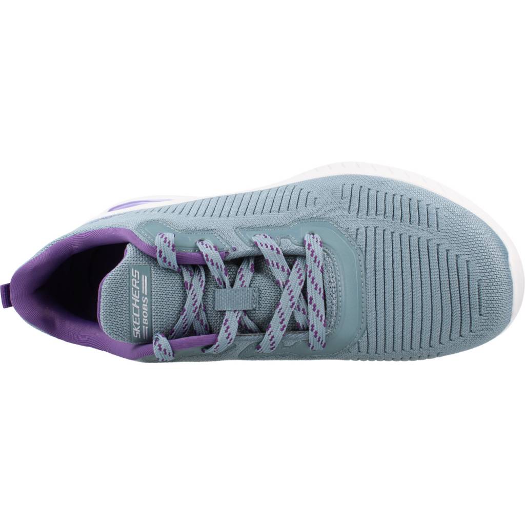 SKECHERS BOBS SQUAD CHAOS AIR en color GRIS (7)