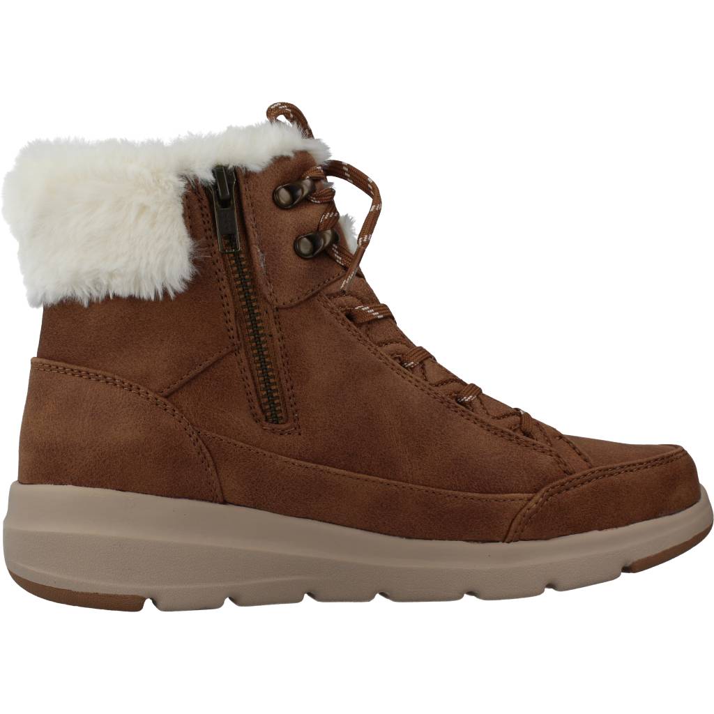 SKECHERS GLACIAL ULTRA en color MARRON (4)