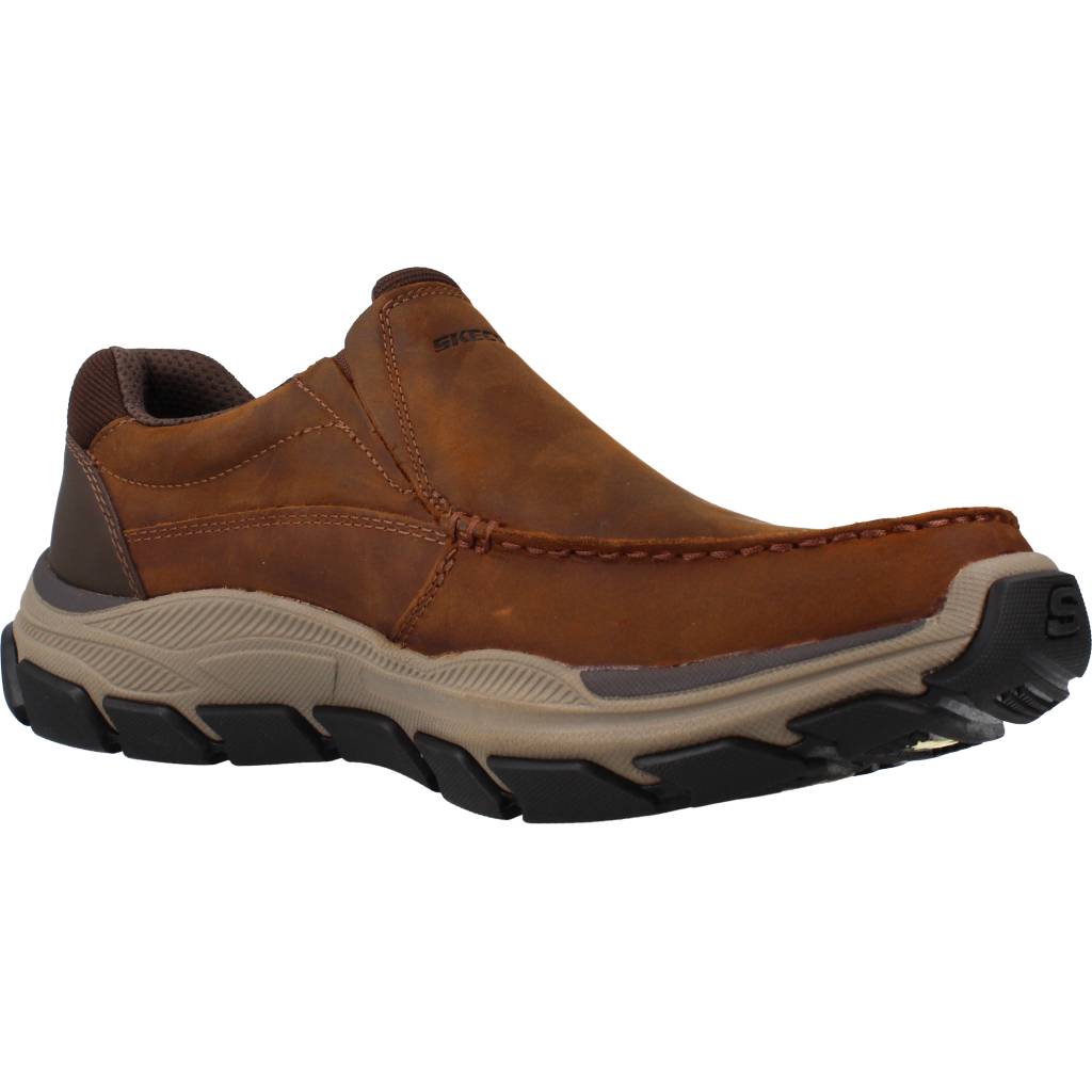 SKECHERS RESPECTED en color MARRON (5)