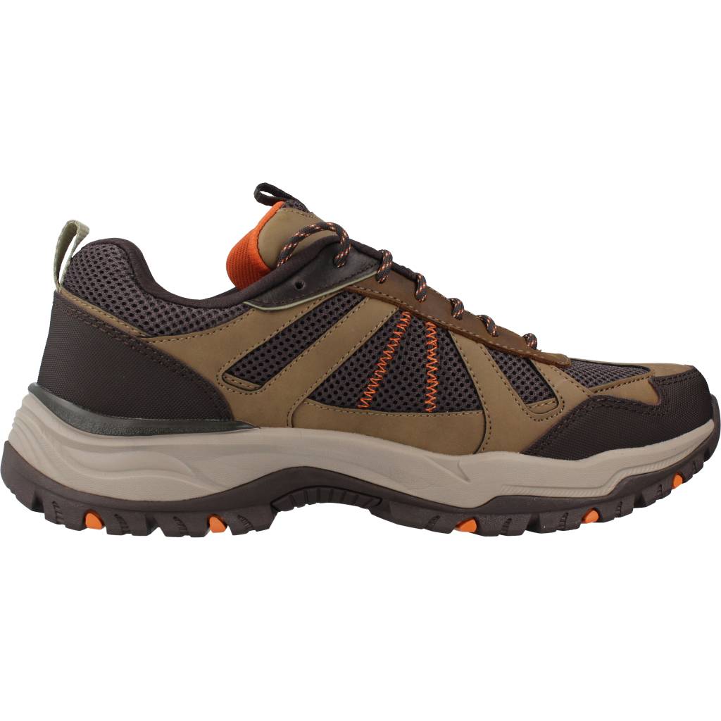 SKECHERS ARCH FIT DAWSON-VORTEGO en color MARRON (4)