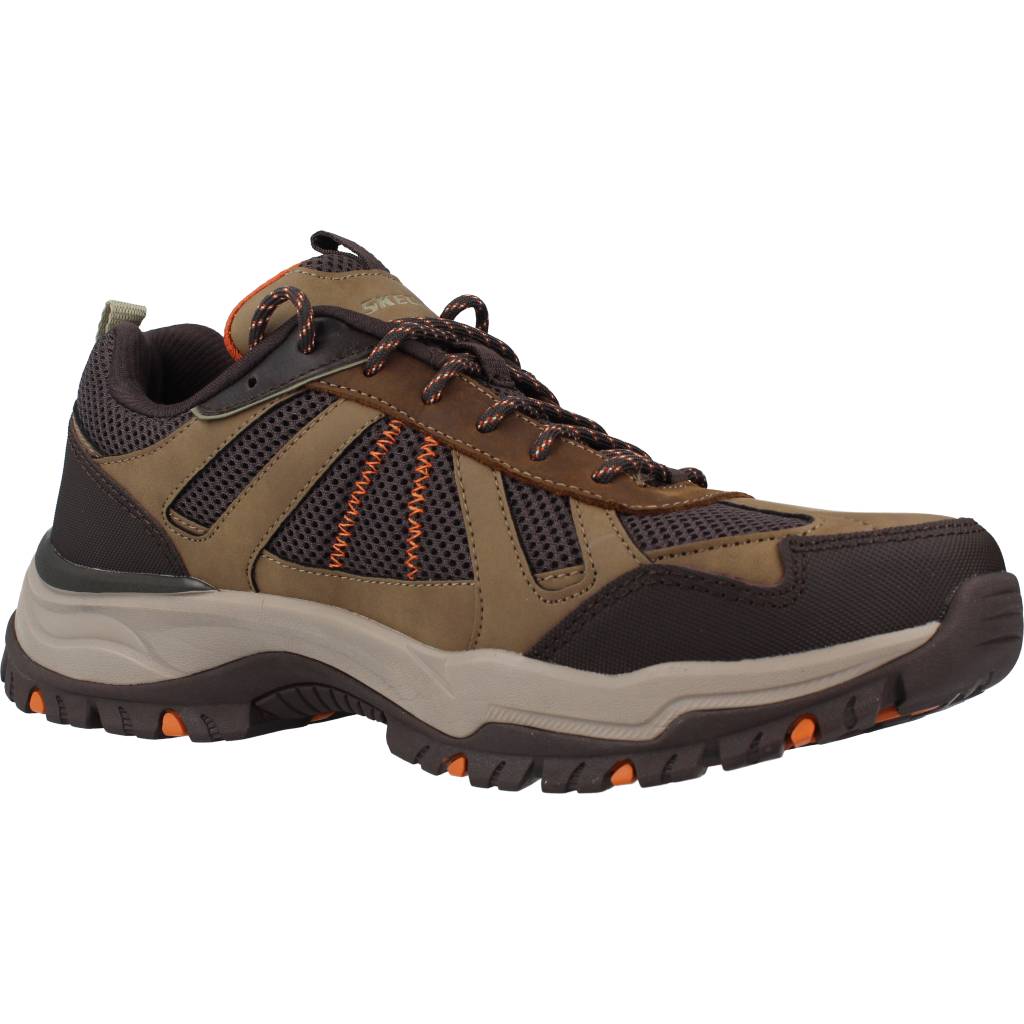 SKECHERS ARCH FIT DAWSON-VORTEGO en color MARRON (5)