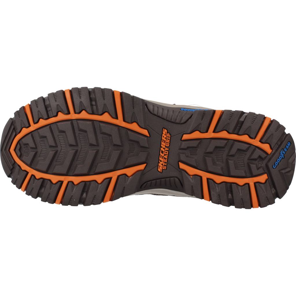 SKECHERS ARCH FIT DAWSON-VORTEGO en color MARRON (6)