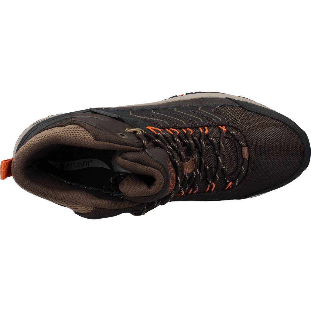 SKECHERS ARCH FIT DAWSON en color MARRON (7)