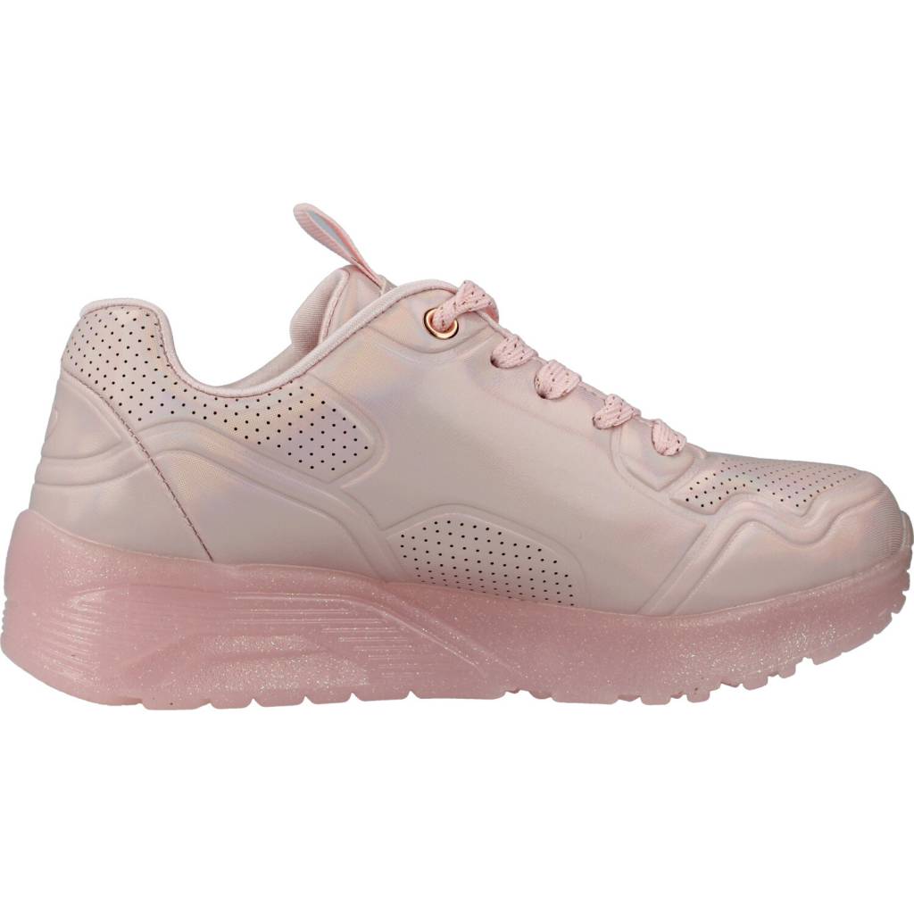 SKECHERS UNO ICE en color ROSA (4)