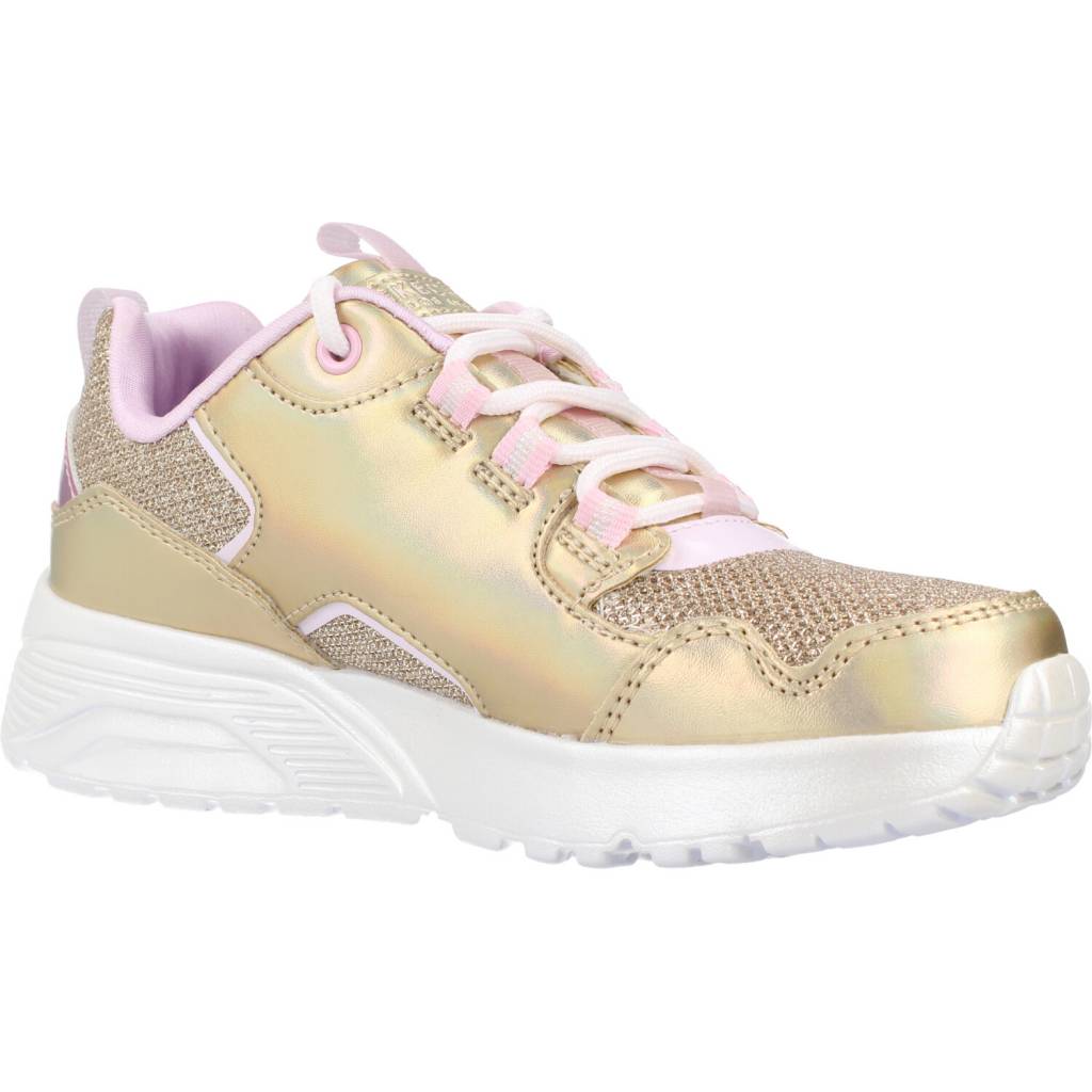 SKECHERS UNO LITE en color ORO (5)