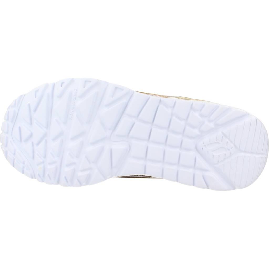 SKECHERS UNO LITE en color ORO (6)