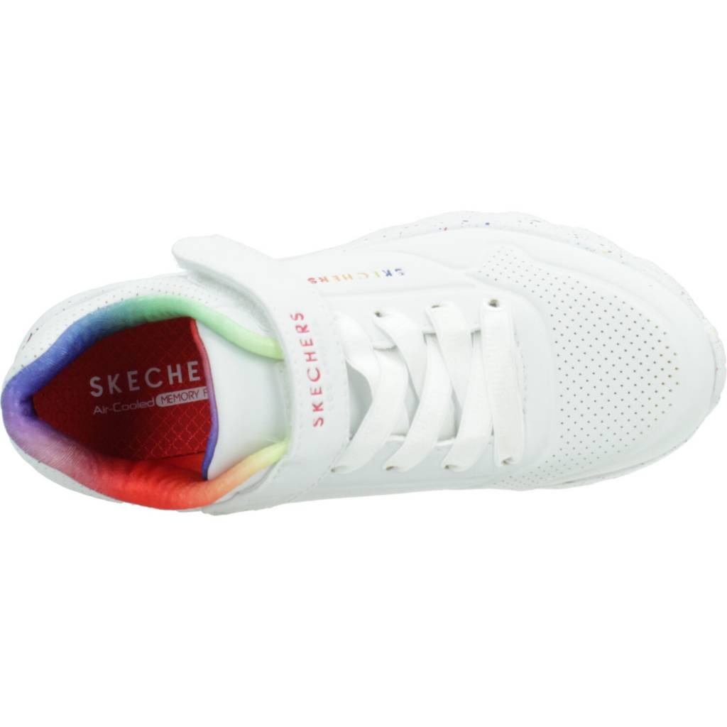 SKECHERS UNO LITE GORE en color BLANCO (7)