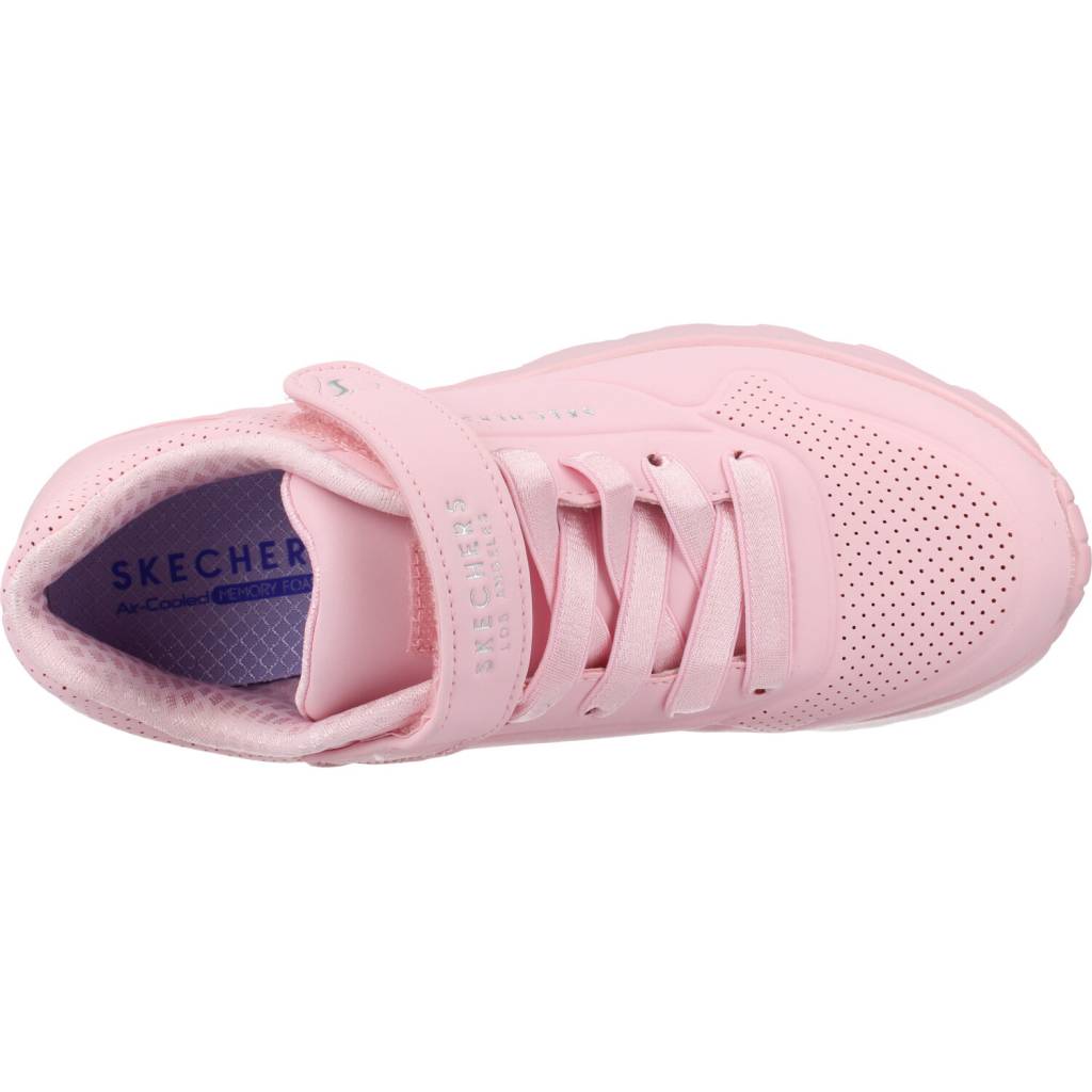 SKECHERS UNO LITE en color ROSA (7)