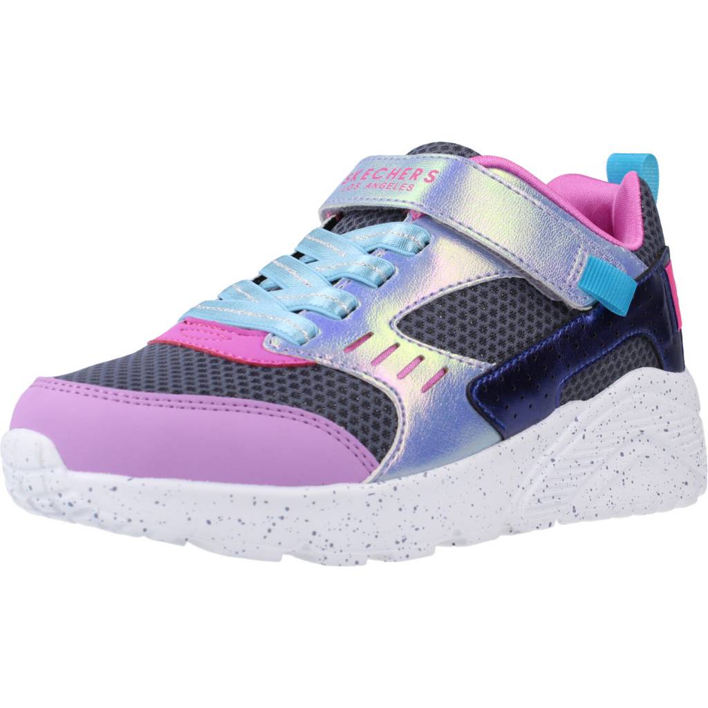 SKECHERS UNO LITE COLOR BLOCKED en color VIOLETA (1)
