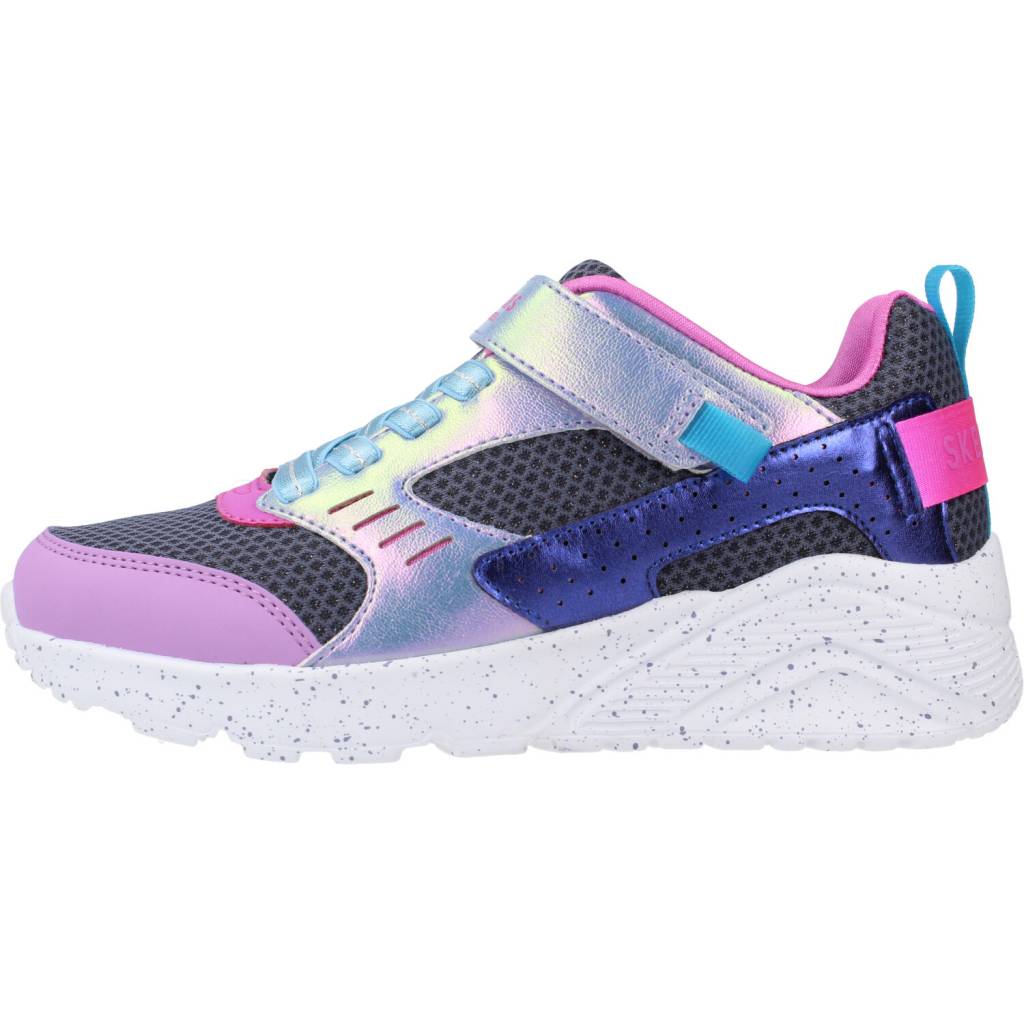 SKECHERS UNO LITE COLOR BLOCKED en color VIOLETA (2)