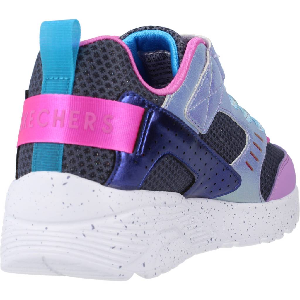SKECHERS UNO LITE COLOR BLOCKED en color VIOLETA (3)