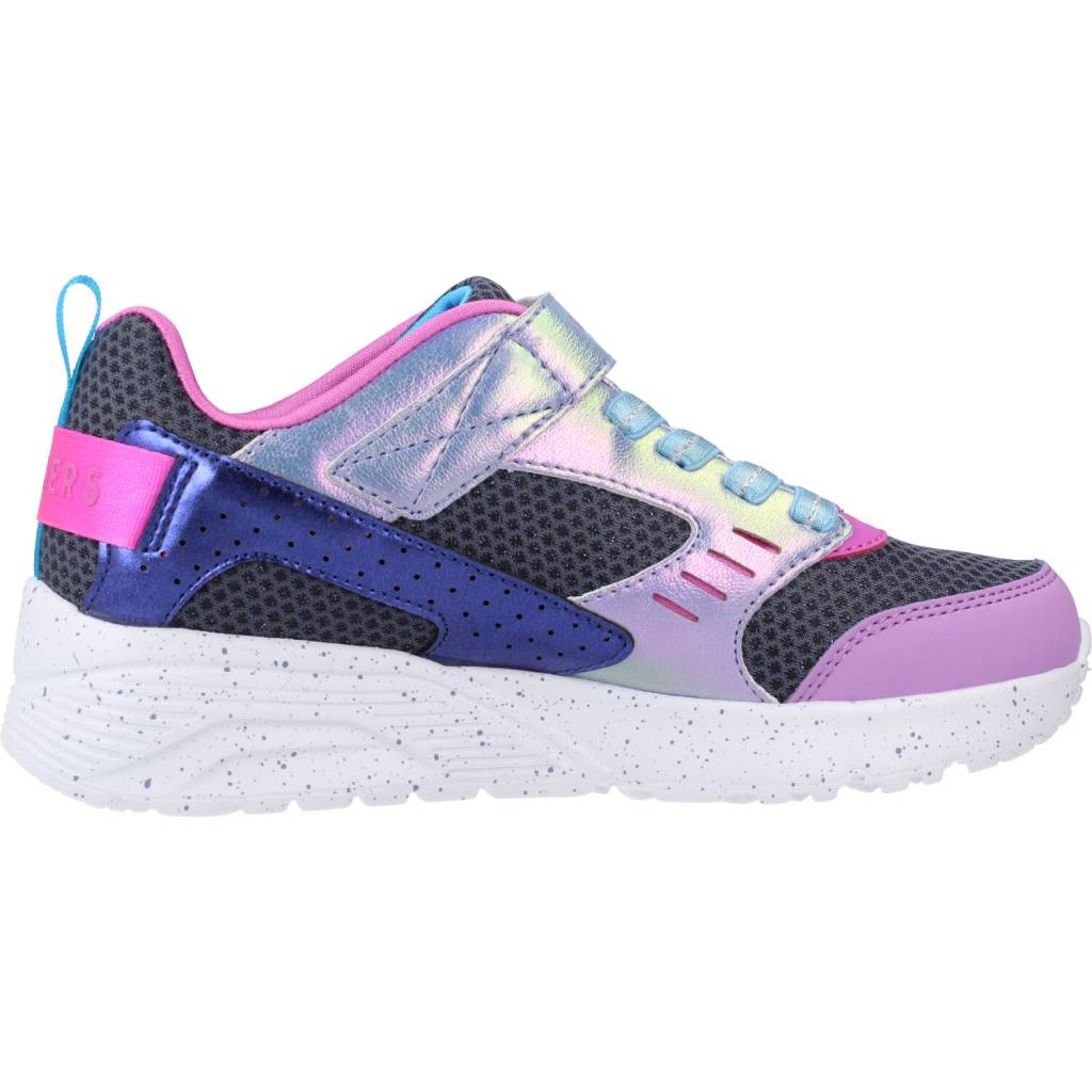 SKECHERS UNO LITE COLOR BLOCKED en color VIOLETA (4)