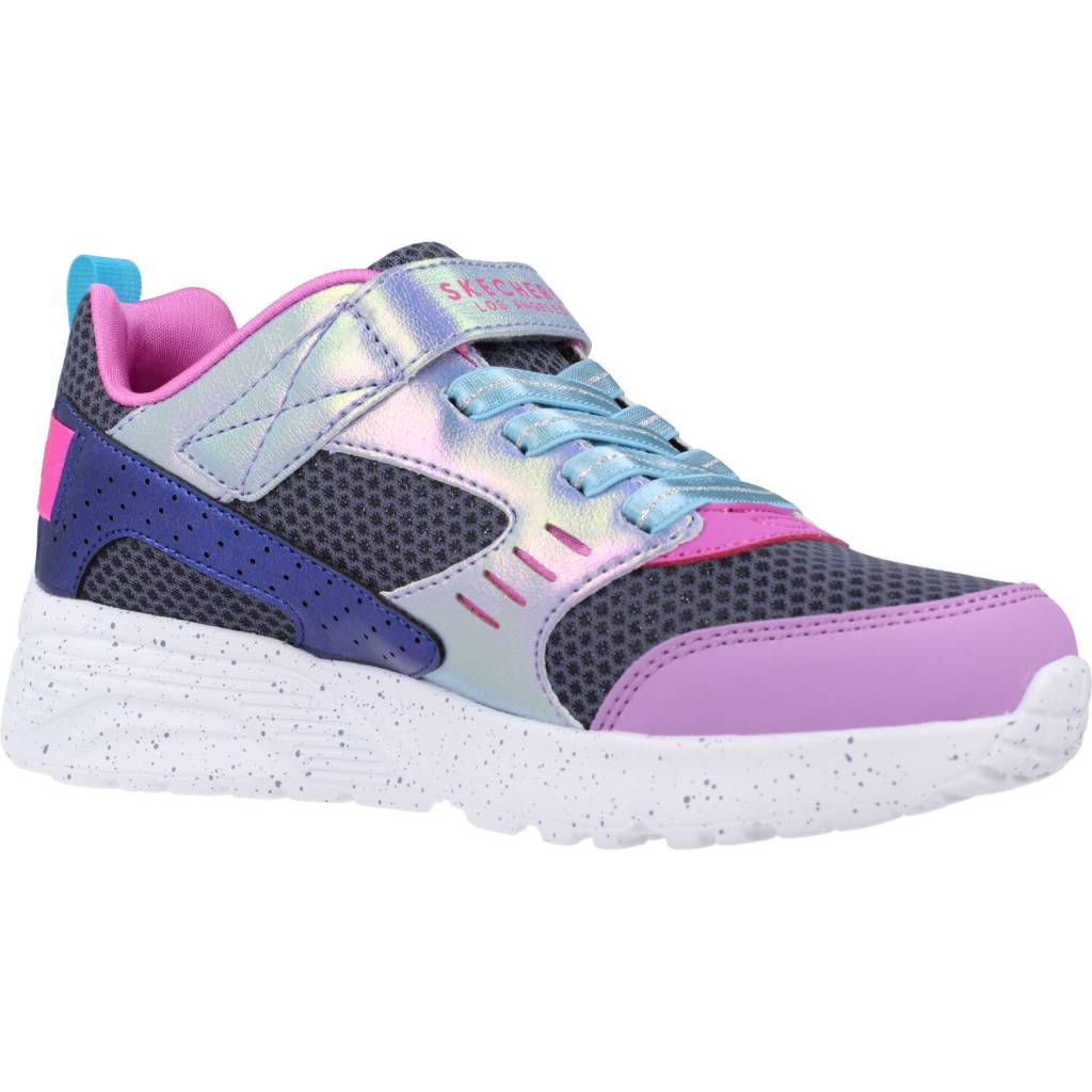 SKECHERS UNO LITE COLOR BLOCKED en color VIOLETA (5)
