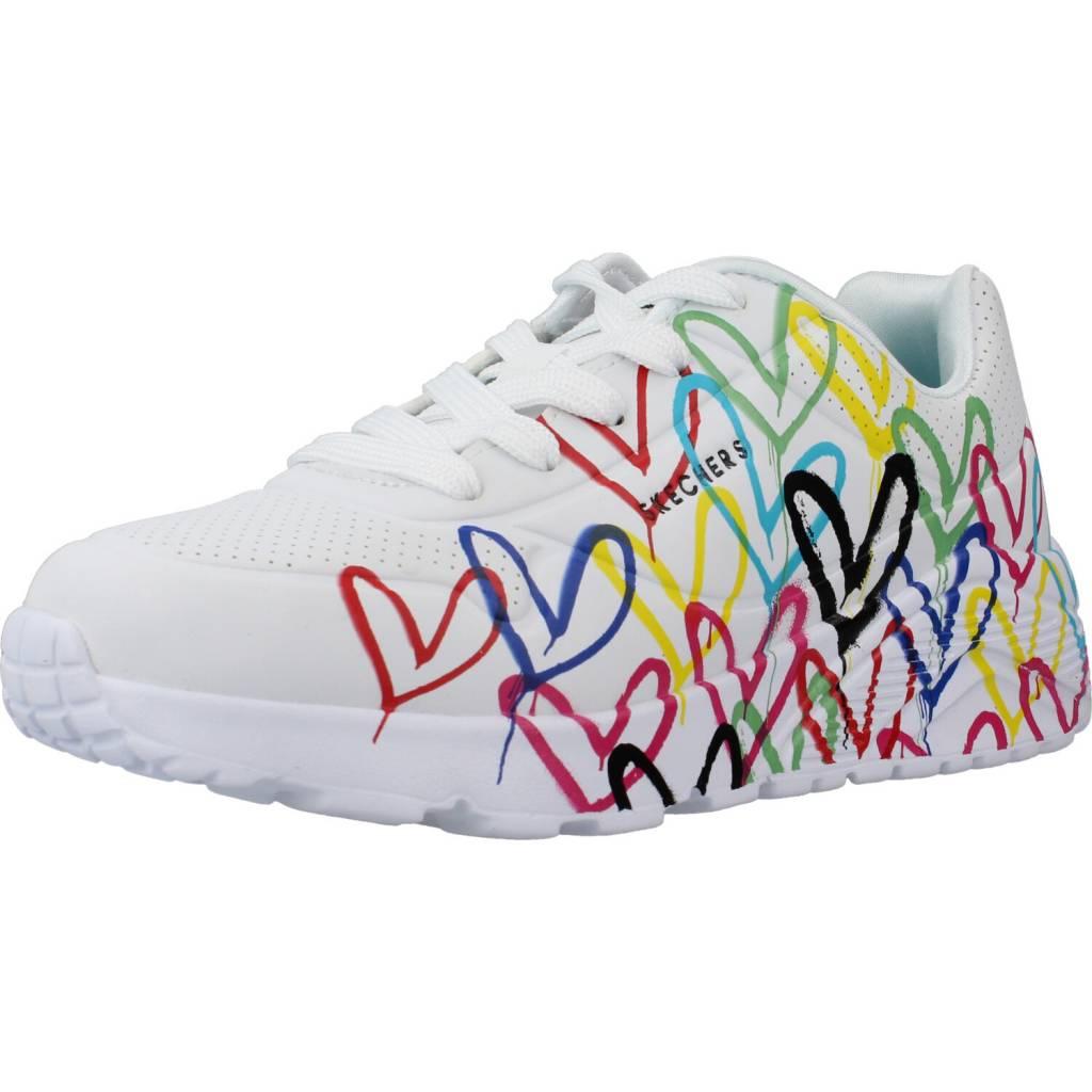 SKECHERS UNO LITE en color BLANCO (1)