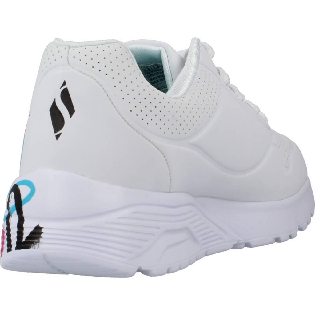 SKECHERS UNO LITE en color BLANCO (3)