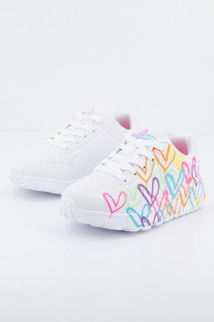 SKECHERS UNO LITE en color BLANCO (1)
