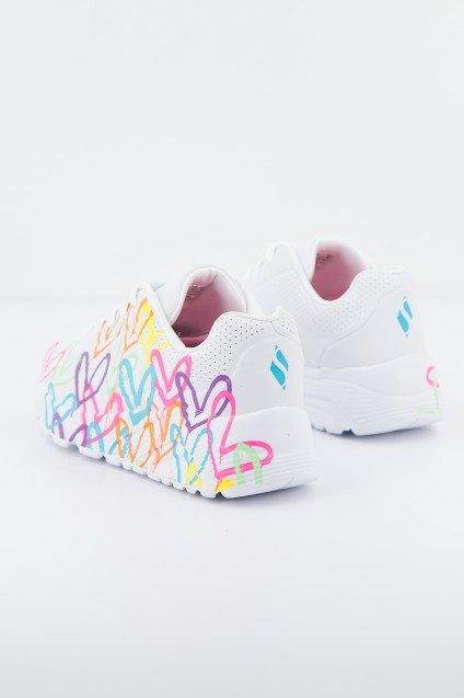 SKECHERS UNO LITE en color BLANCO (2)