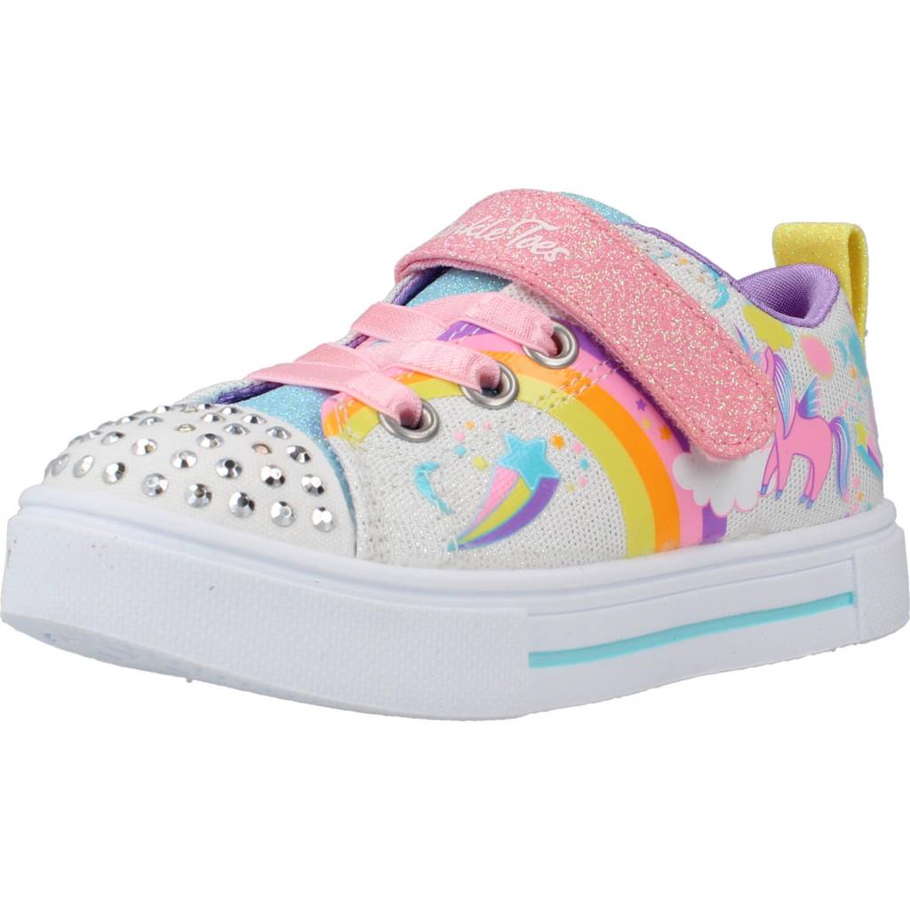 SKECHERS TWINKLE SPARKS en color BLANCO (1)