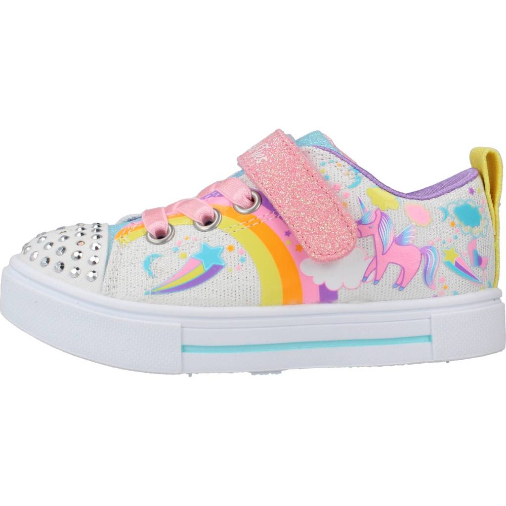 SKECHERS TWINKLE SPARKS en color BLANCO (2)