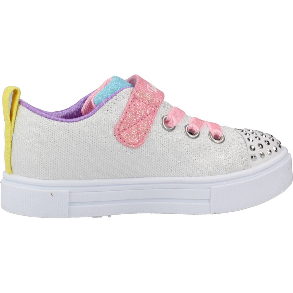 SKECHERS TWINKLE SPARKS en color BLANCO (4)
