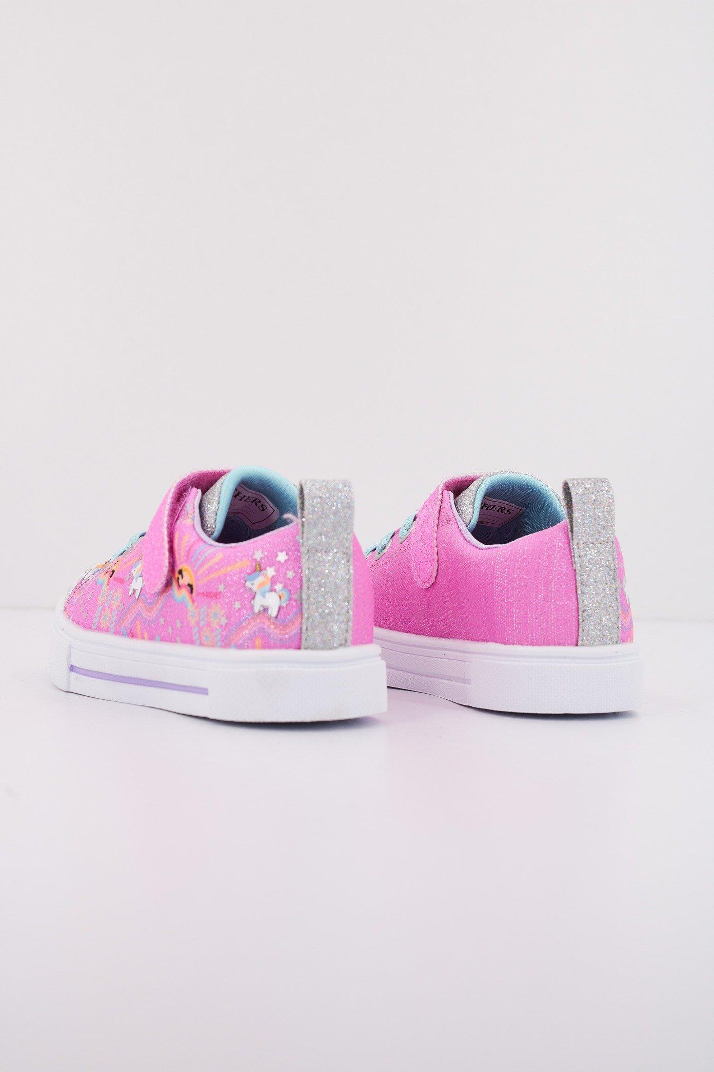 SKECHERS TWINKLE SPARKS - UNICORN en color ROSA (3)