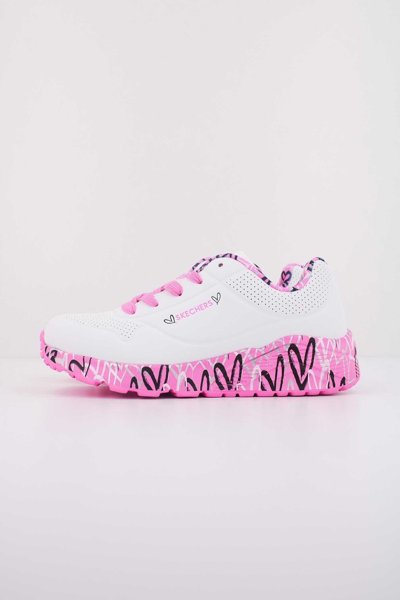 SKECHERS UNO LITE en color BLANCO (1)