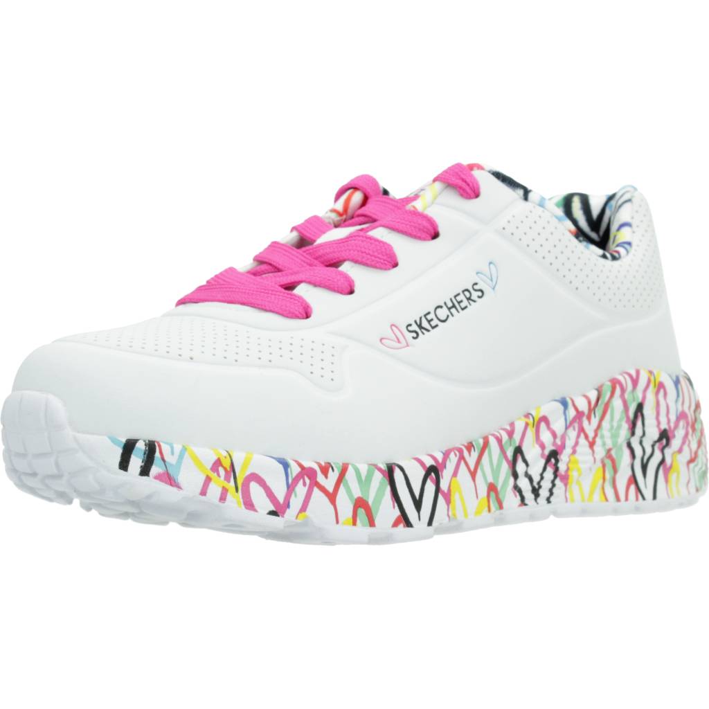 SKECHERS UNO LITE en color BLANCO (1)