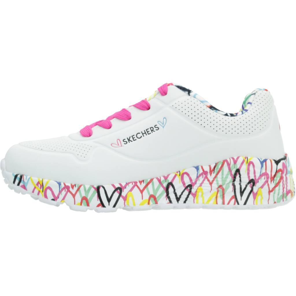 SKECHERS UNO LITE en color BLANCO (2)