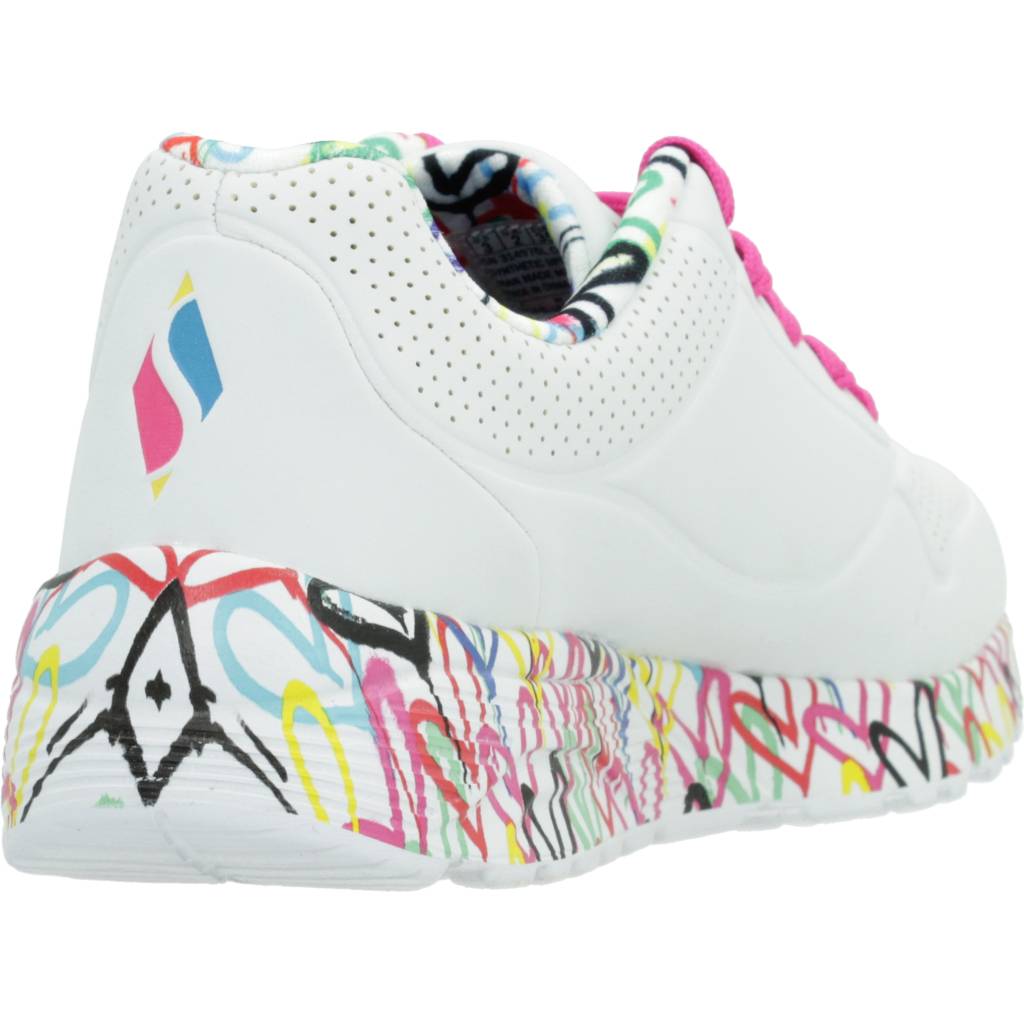 SKECHERS UNO LITE en color BLANCO (3)