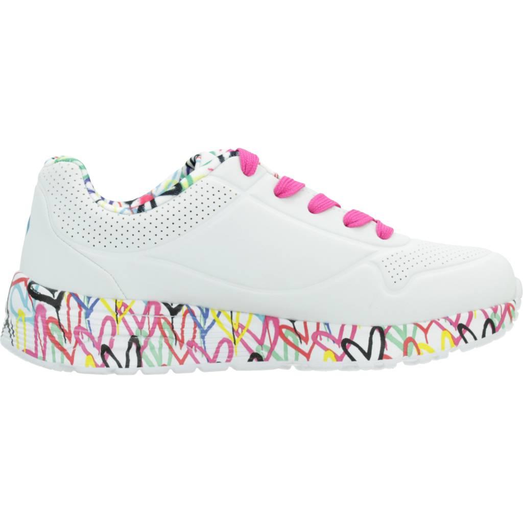SKECHERS UNO LITE en color BLANCO (4)
