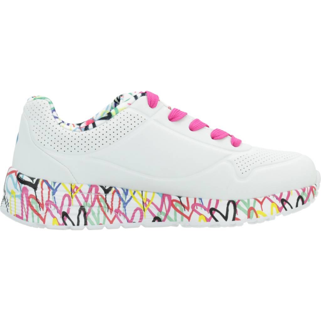 SKECHERS UNO LITE en color BLANCO (4)