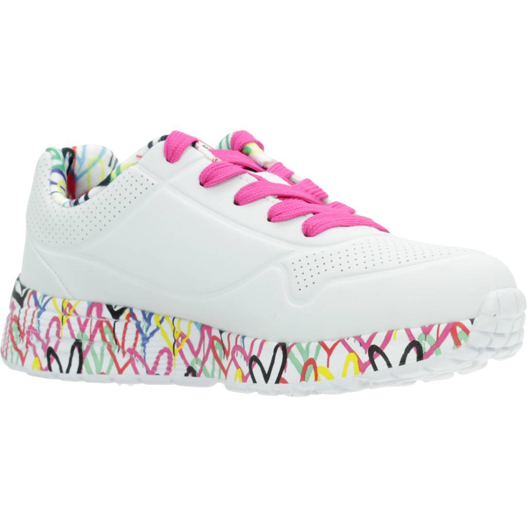 SKECHERS UNO LITE en color BLANCO (5)