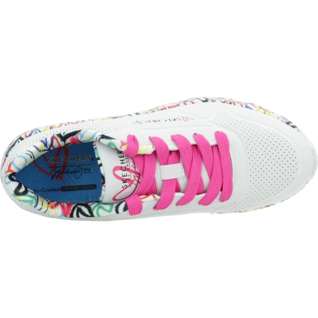 SKECHERS UNO LITE en color BLANCO (7)