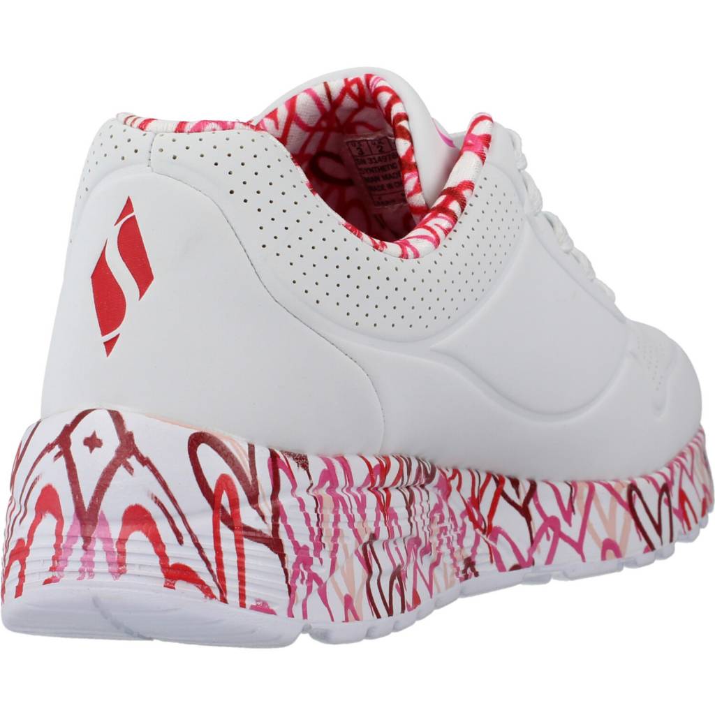SKECHERS UNO LITE en color BLANCO (3)