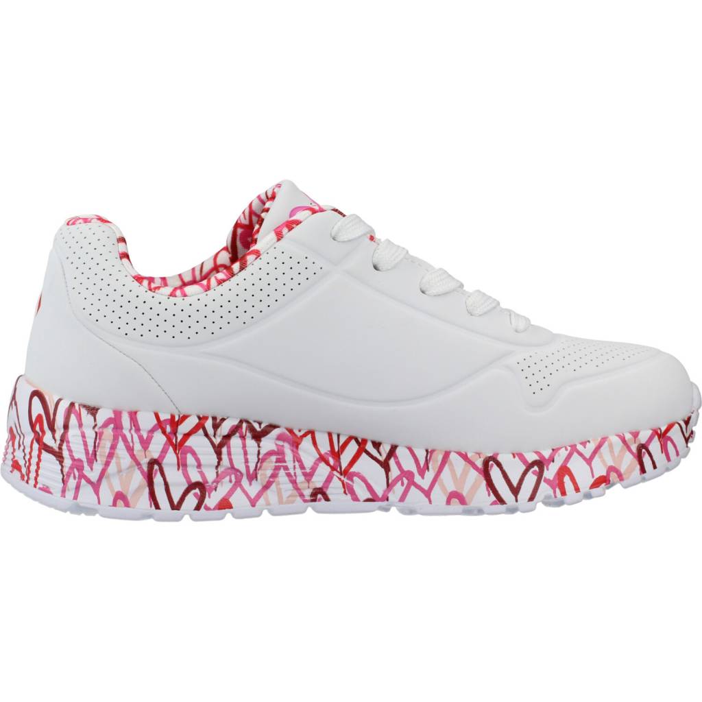 SKECHERS UNO LITE en color BLANCO (4)