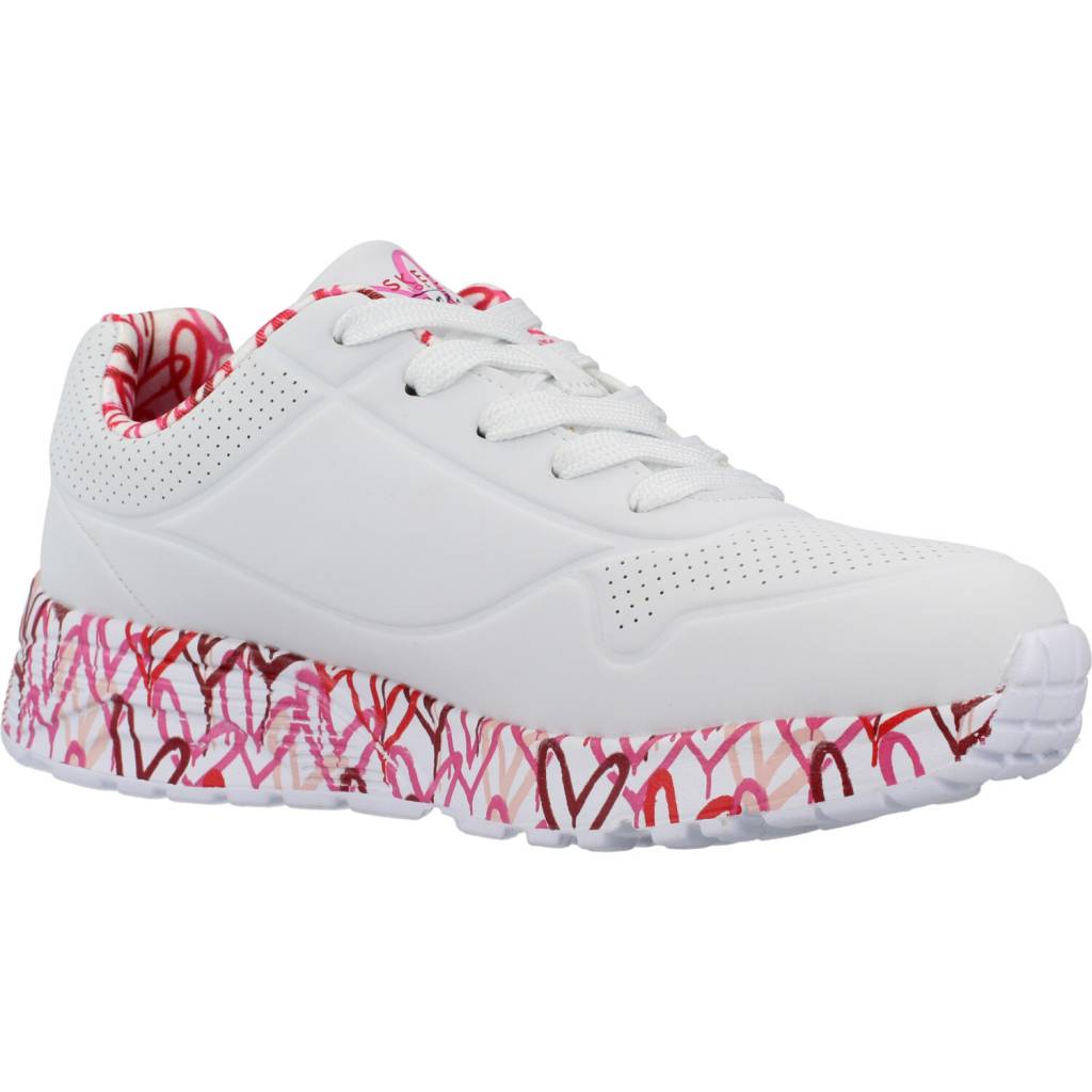 SKECHERS UNO LITE en color BLANCO (5)