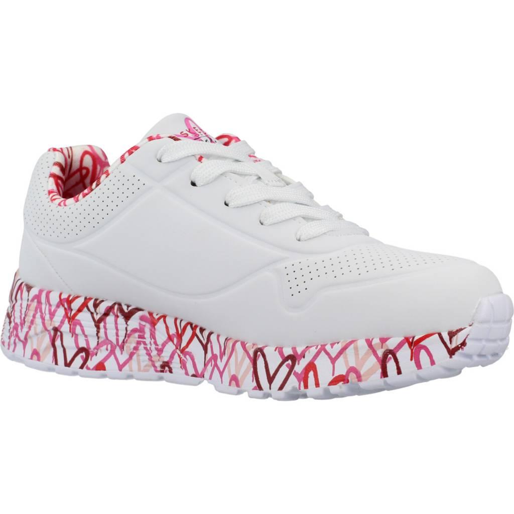 SKECHERS UNO LITE en color BLANCO (5)