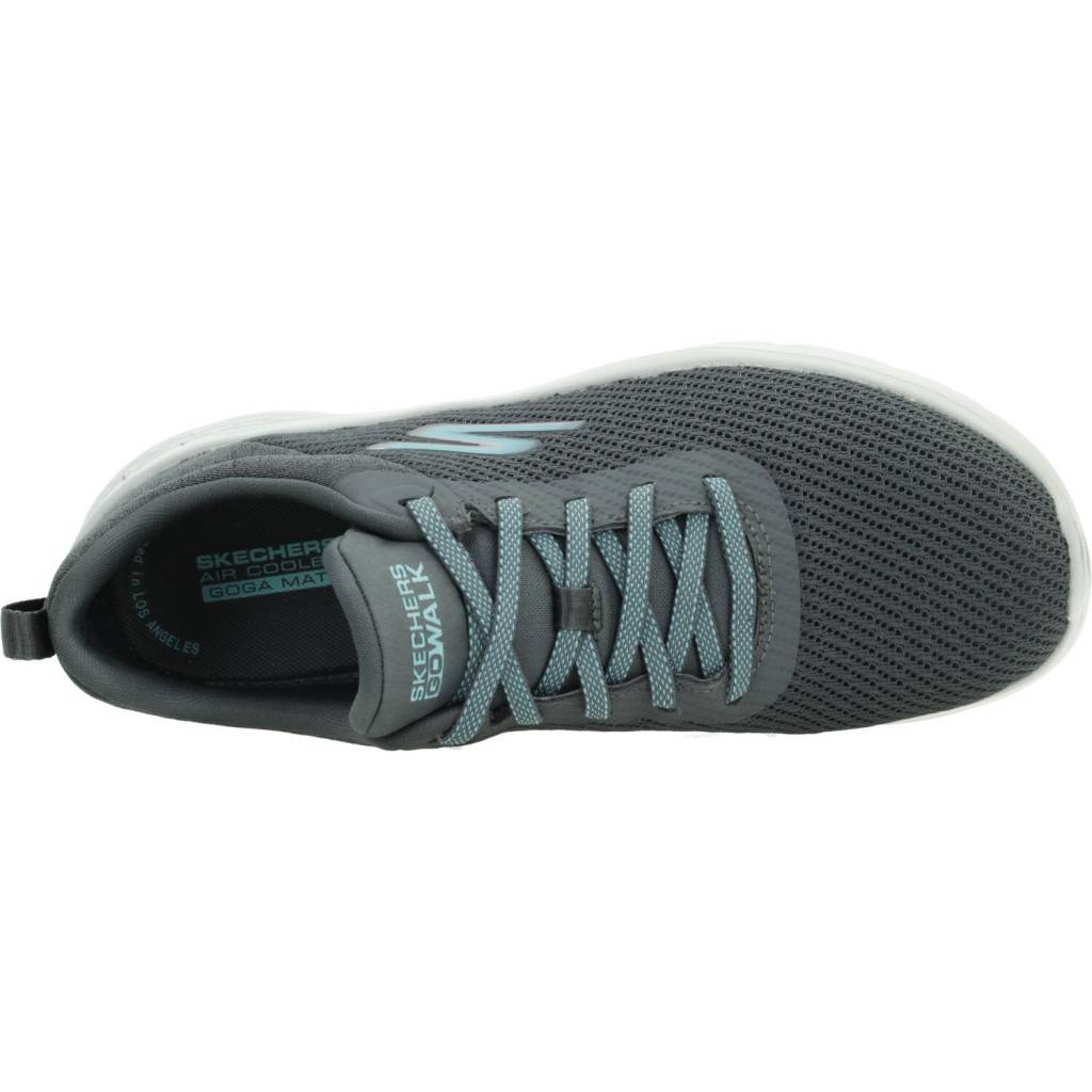 SKECHERS GO WALK FLEX en color GRIS (7)