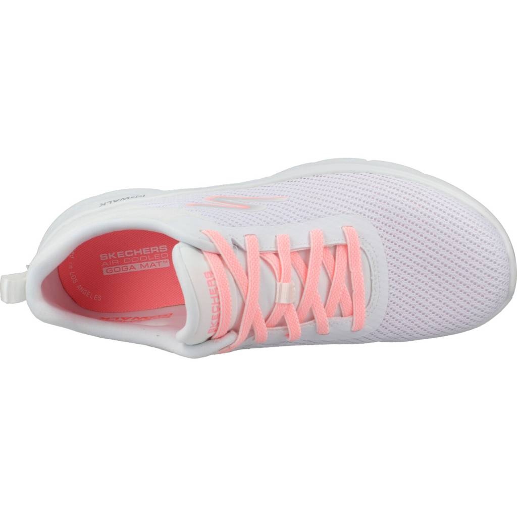 SKECHERS GO WALK FLEX en color BLANCO (7)