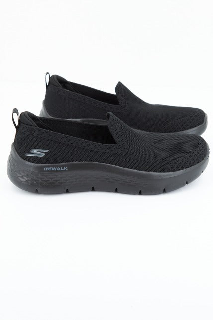 SKECHERS S GO WALK FLEX KNIT en color NEGRO (2)