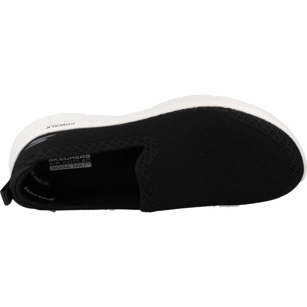 SKECHERS GO WALK FLEX KNIT en color NEGRO (7)
