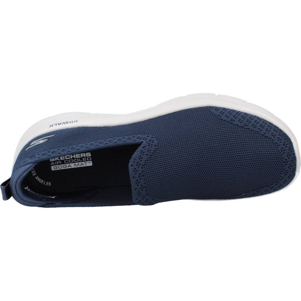 SKECHERS GO WALK FLEX KNIT en color AZUL (7)