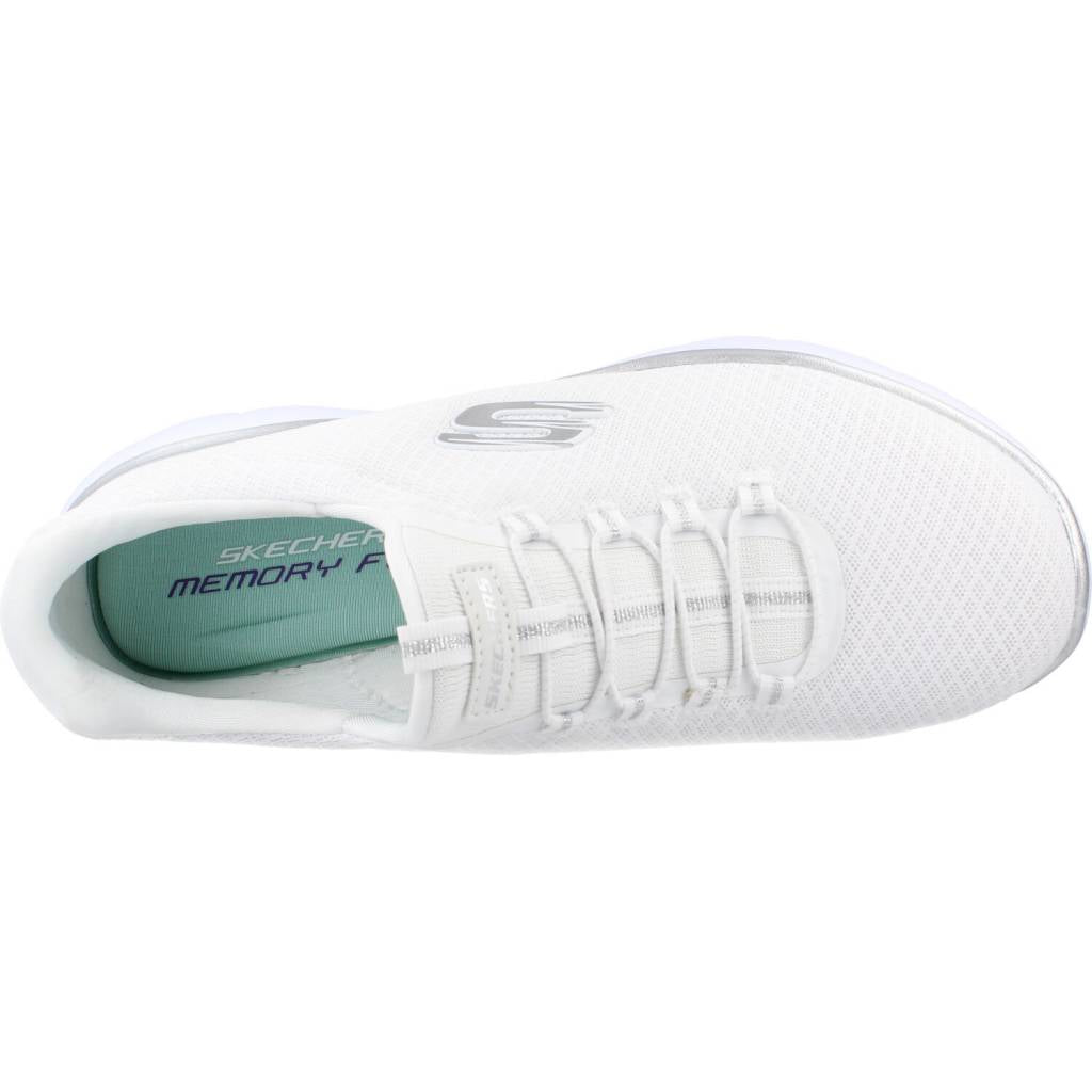 SKECHERS SUMMITS en color BLANCO (7)