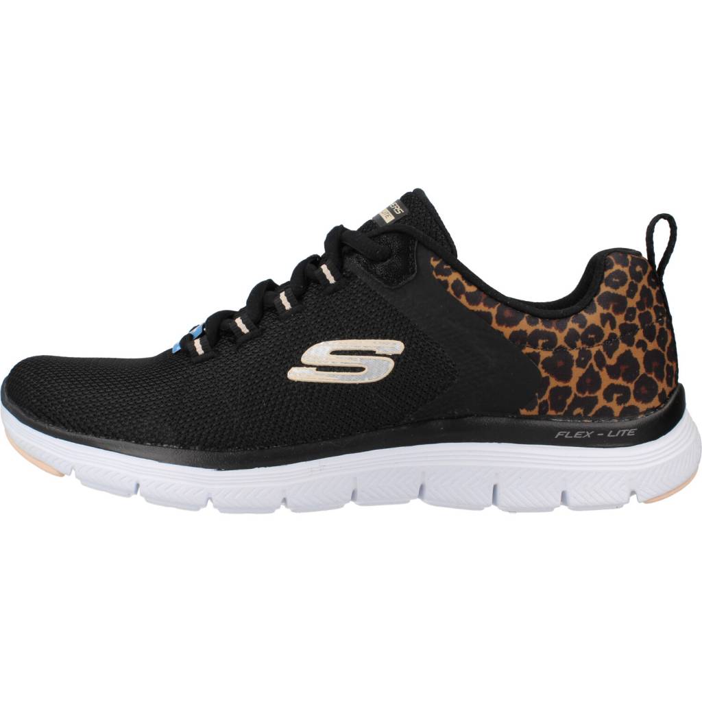 SKECHERS S en color NEGRO (2)