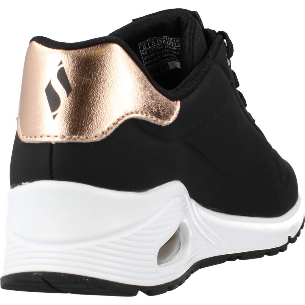 SKECHERS UNO GOLDEN AIR en color NEGRO (3)